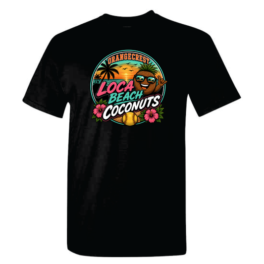 Loca Beach Coconuts Short Sleeve Tee