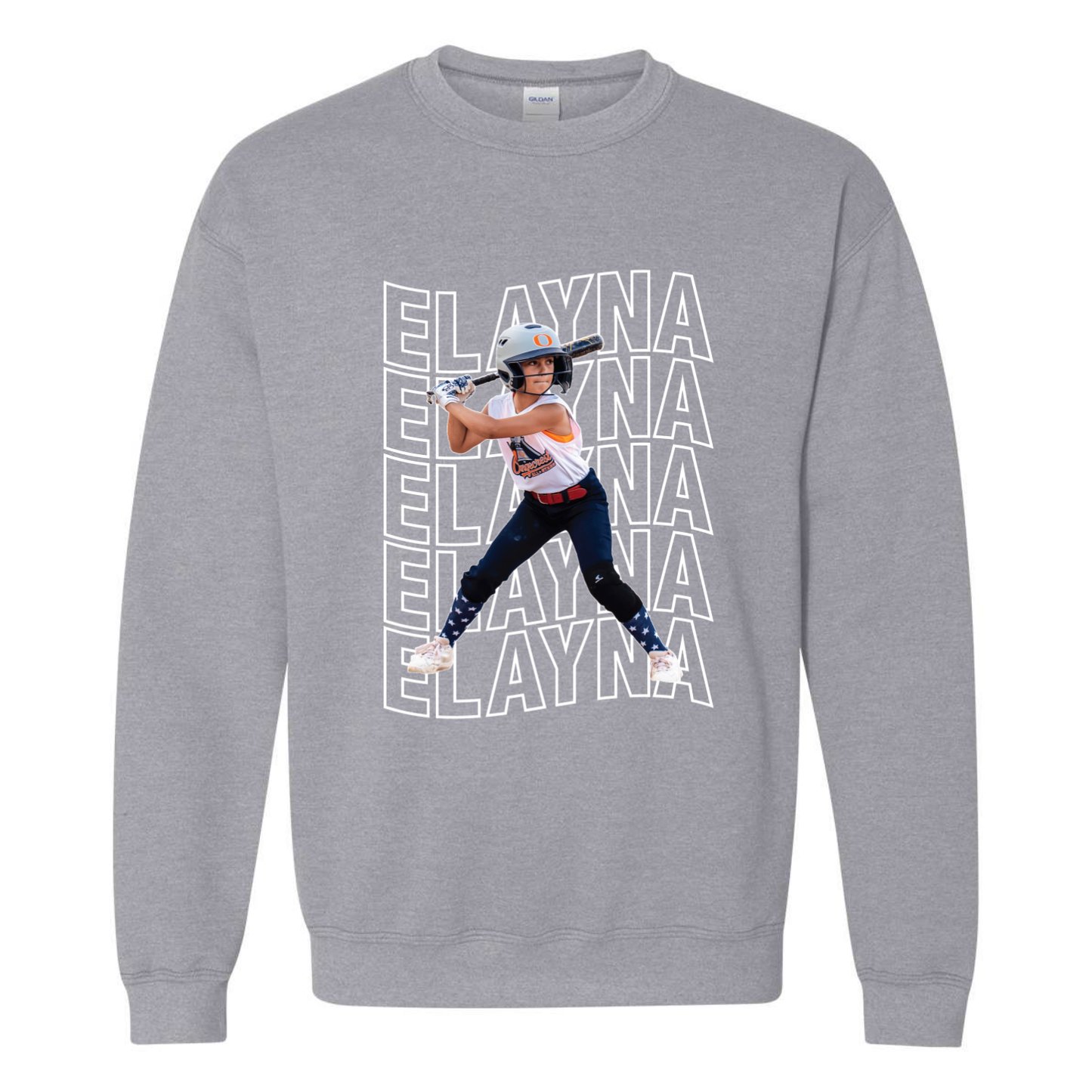Custom Player Tee/Crew Sweatshirt