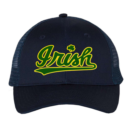Fighting Irish Embroidered Trucker