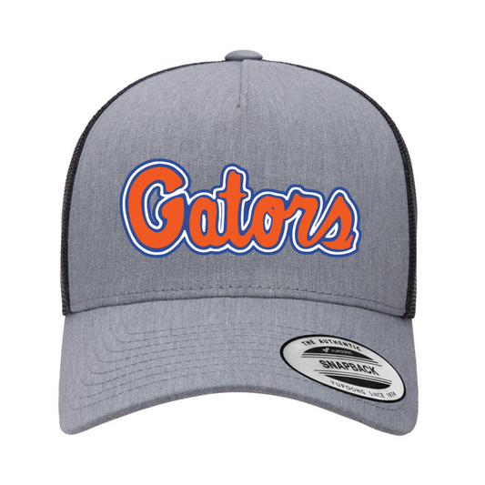 Gators Embroidered Trucker Curve Bill