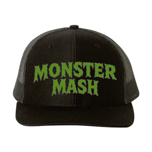 Monster Mash Embroidered Trucker