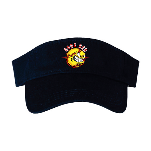 Code Red Embroidered Visor