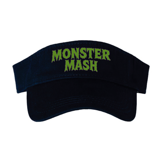 Monster Mash Embroidered Visor