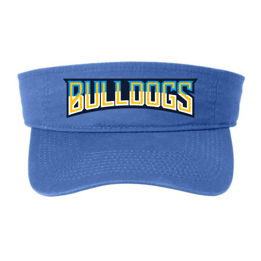 Bulldogs Embroidered Visor