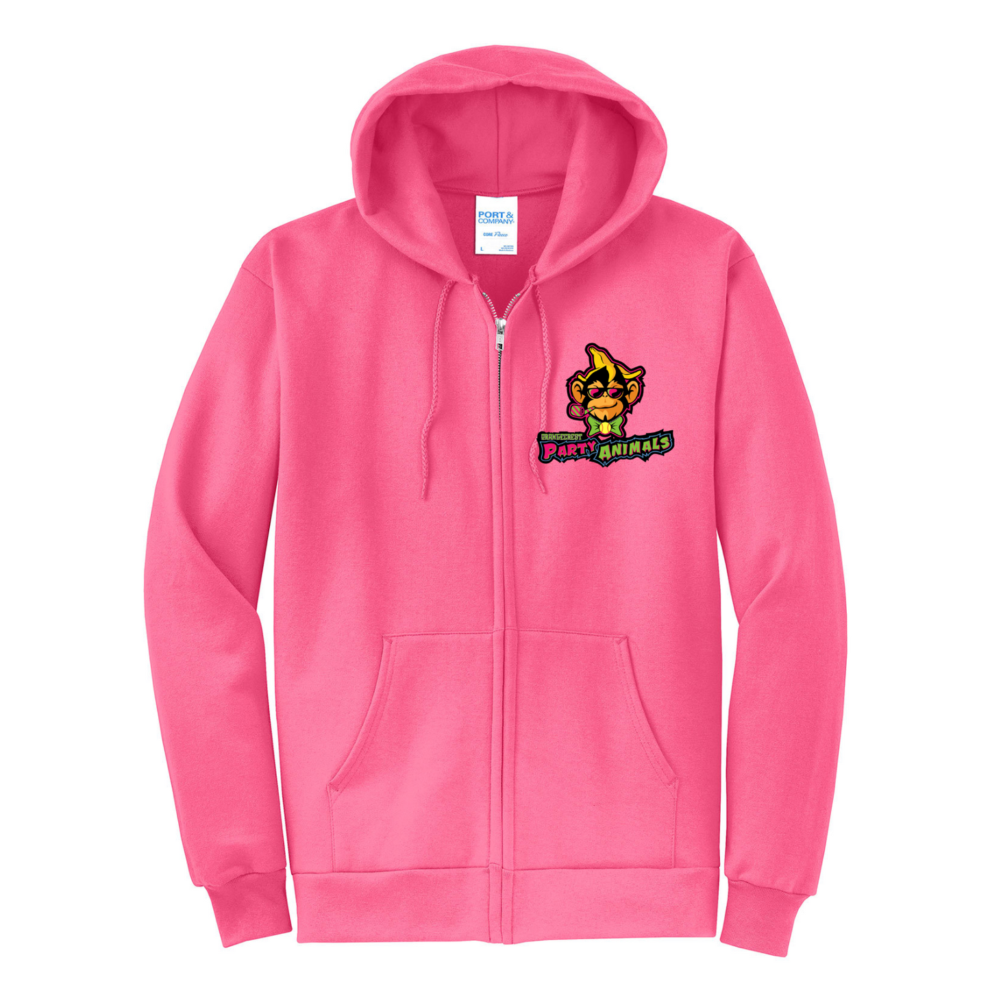 Party Animals Fleece Zipper