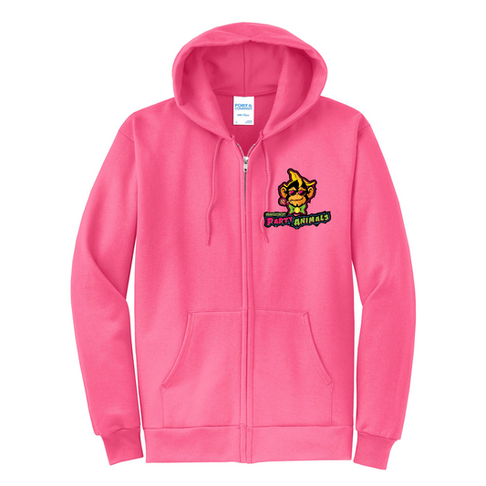 Party Animals Fleece Zipper