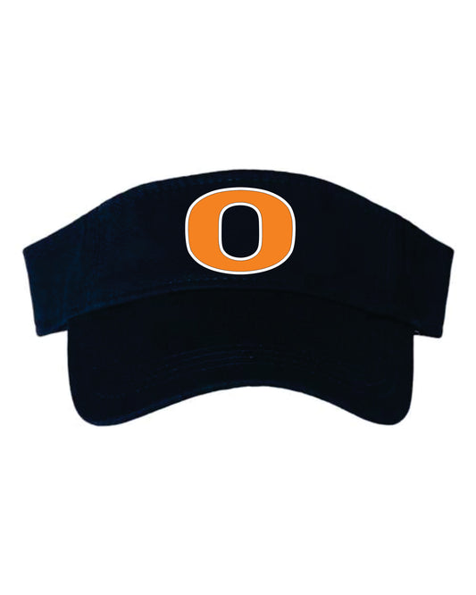 "O" Navy Visor